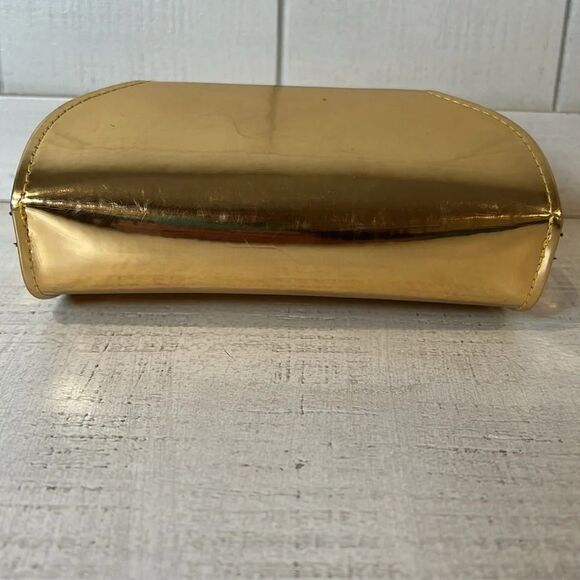 Tory Burch Sunglasses Glasses Case Gold - Picture 4 of 9